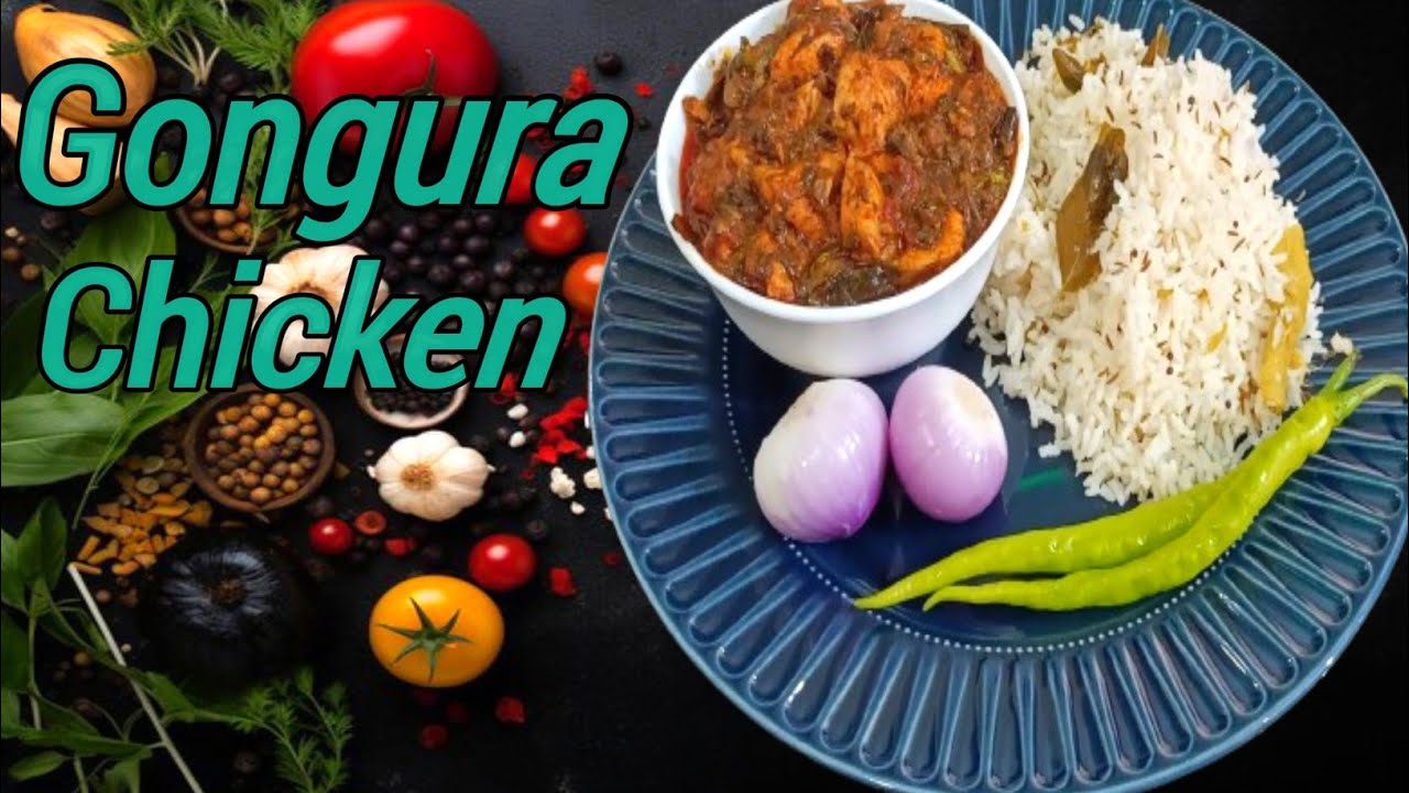 Gongura chicken recipes in Telugu