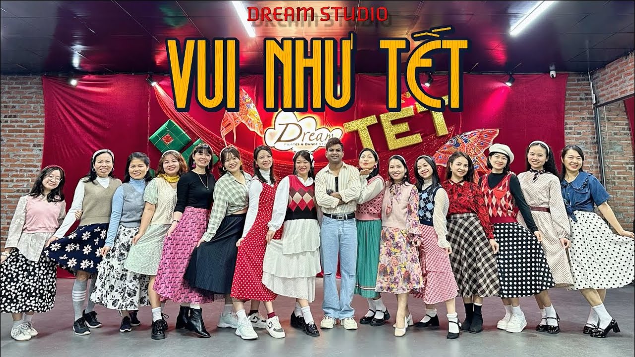 VUI NHƯ TẾT | DANCE FITNESS | DREAM STUDIO | Choreo by Nilesh Piyush 