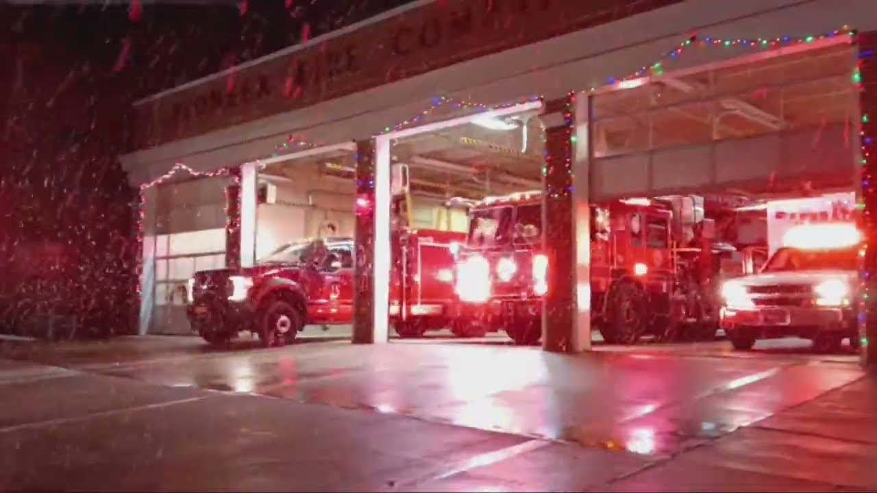 [2 ANGLES] Ephrata Pioneer Fire Company FULL HOUSE responding to a Medical Emergency. 12/20/2024