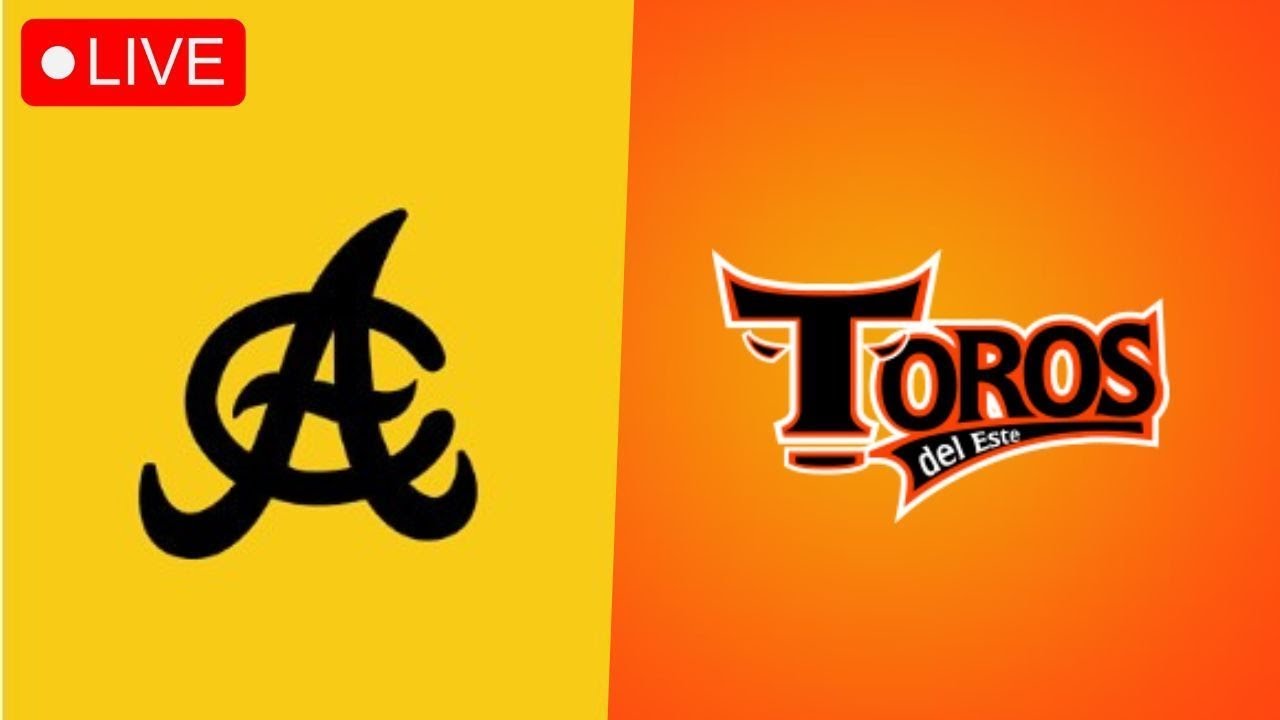 AGUILAS  DEL CIBAO   VS  TOROS DEL  ESTE  EN VIVO