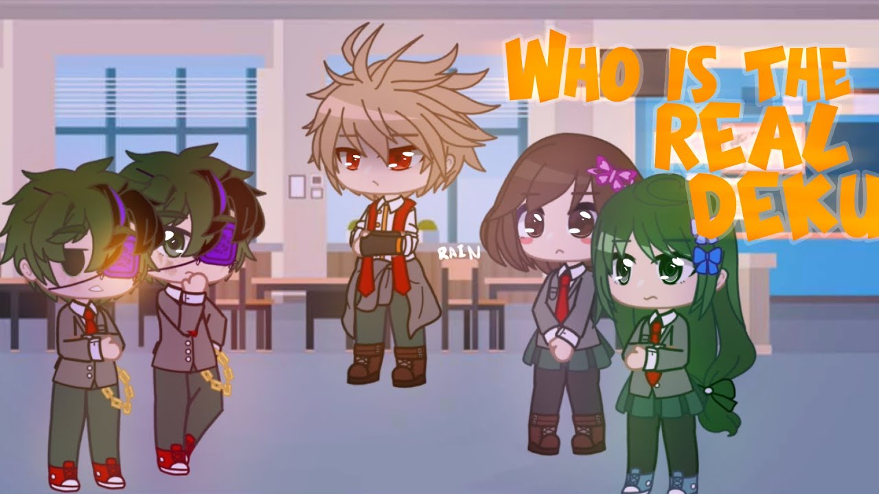 [OLD AU] who is the real deku? | 1/2 | izuku, aizawa afton kyoka emily | my au | READ THE WARNINGS