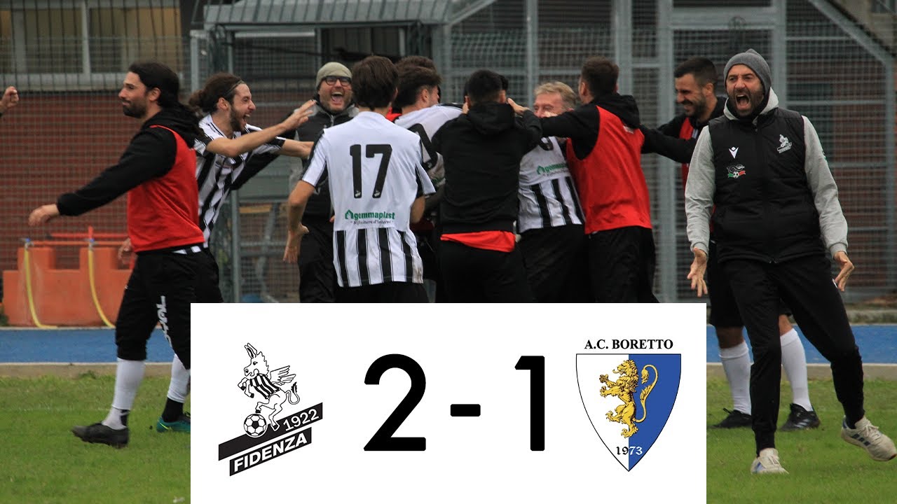Fidenza 2-1 Boretto | Il solito Bedogni e Faye la ribaltano: prima vittoria | Highlights