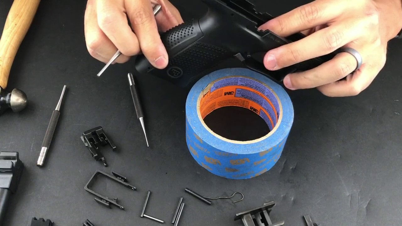 CZ P-10C - Detail Strip, Full Disassembly & Reassembly