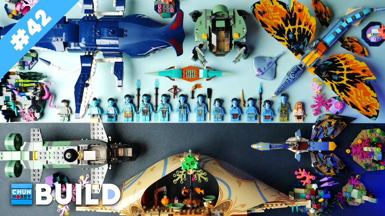 LEGO Speed Build! Avatar Sets 2023 Compilation | Beat Build | ASMR
