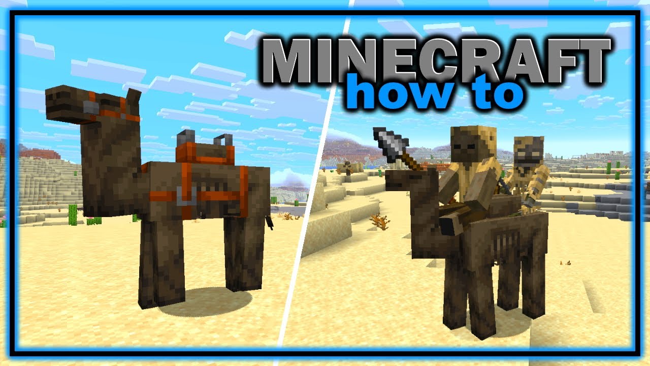 Everything About the Camel Husk (1.21.11+) | Easy Minecraft Mob Guide