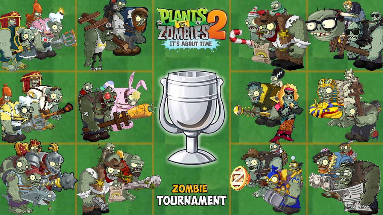 PvZ 2 Tournament – 16 Couple Random Gargantuar Vs Gargantuar – What Couple will win?