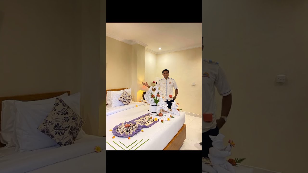 Towel Art Honeymoon Mahasiswa Housekeeping Kampus Sun Glory