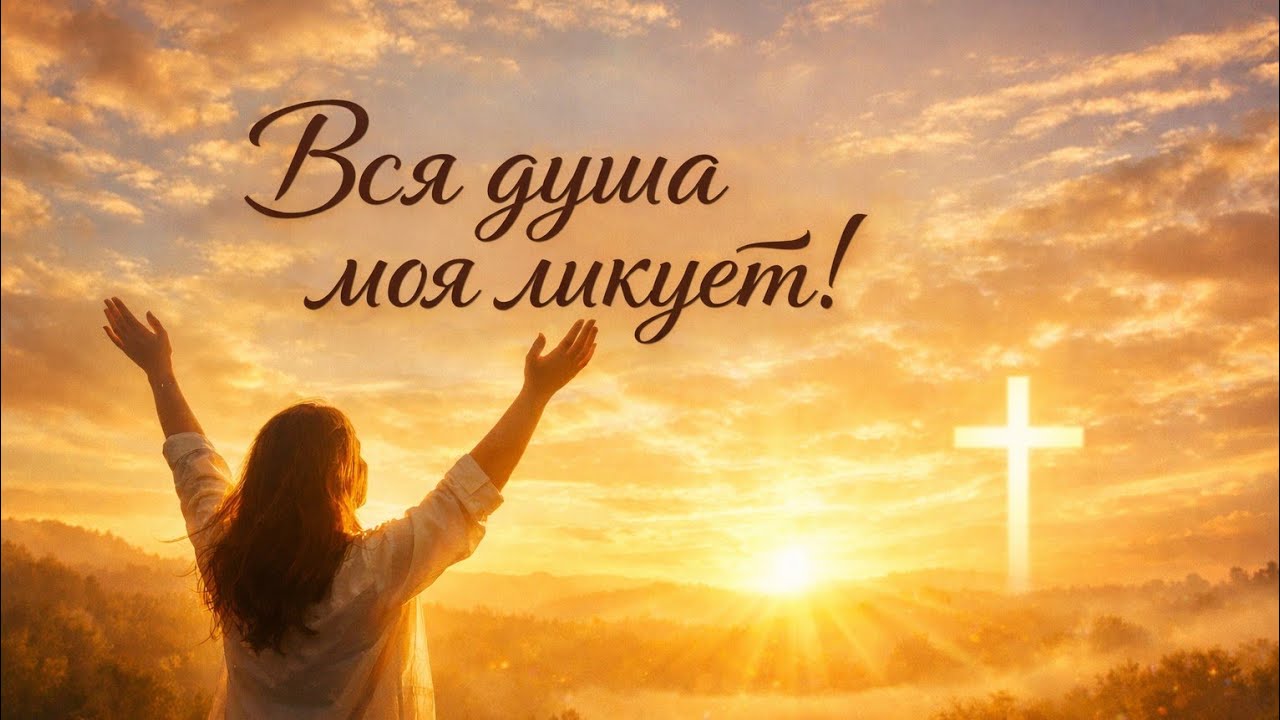 НОВАЯ ПЕСНЯ!🎶Вся душа моя ликует!🎶Автор слов: Елена Парипа!⚘️