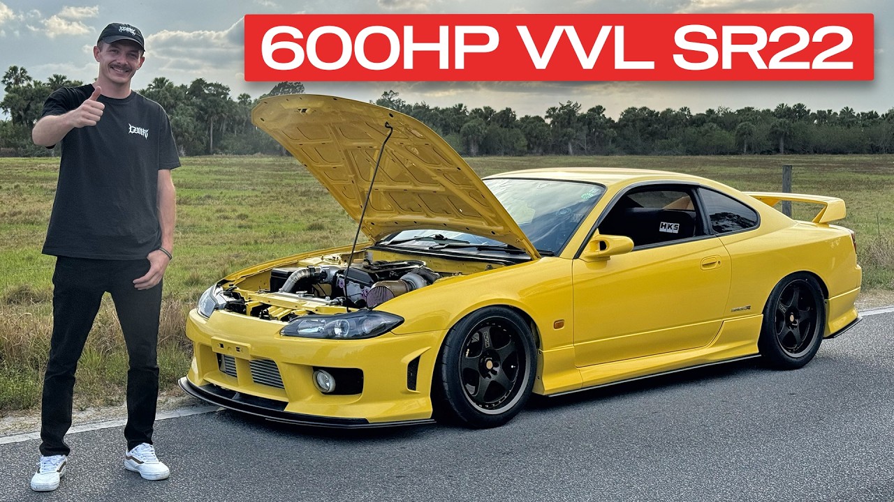 First Drive in my Dream S15 - 600HP VVL SR22