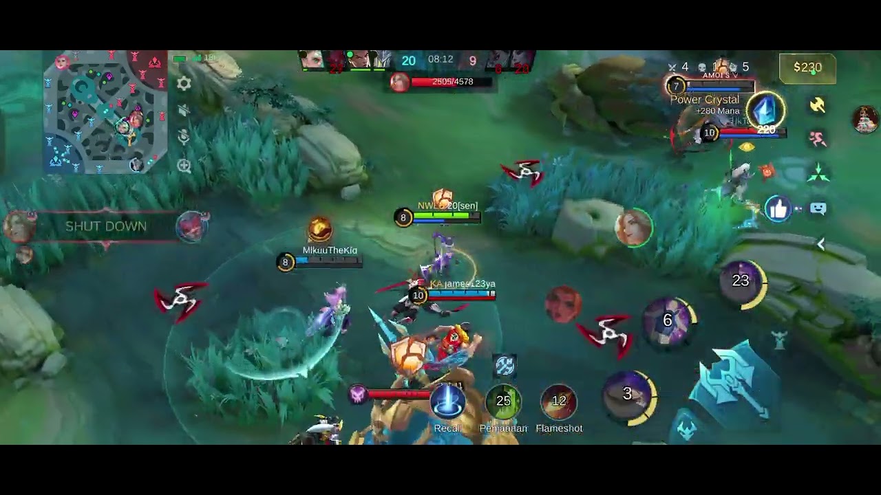 Dont hate nana. #mobilelegends #mlbb #fyp 