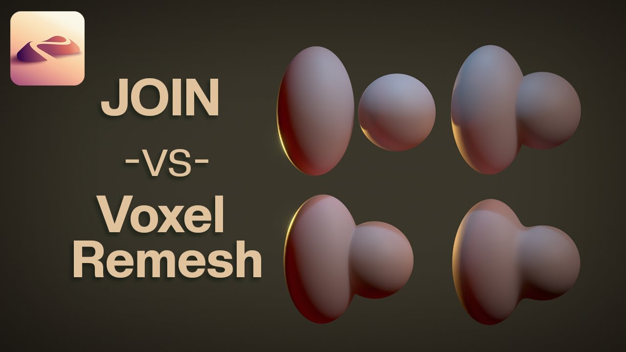 Join vs Voxel Remesh | Краткое руководство по Nomad Sculpt