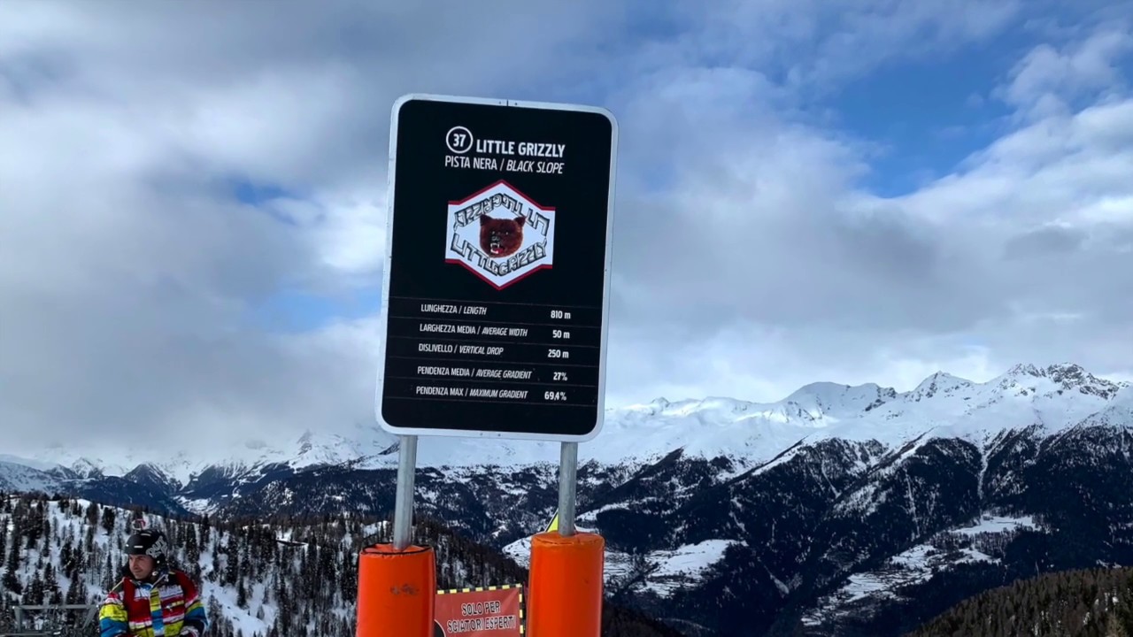 Pista Little Grizzly a Marilleva in Trentino