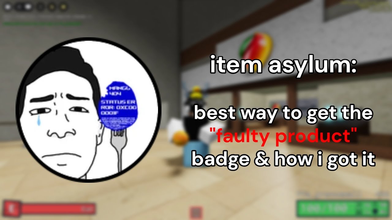 faculty product badge: best way to get it & how i got it - item asylum
