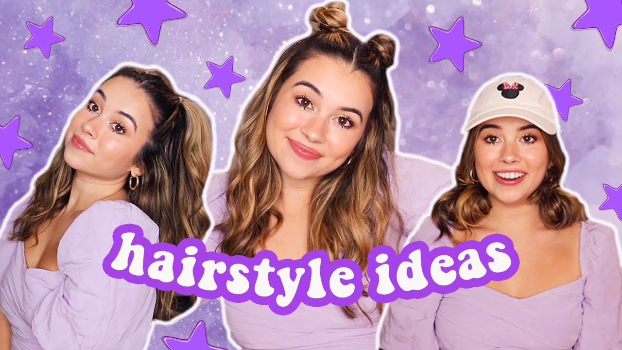 cute *trendy* hairstyles for theme parks