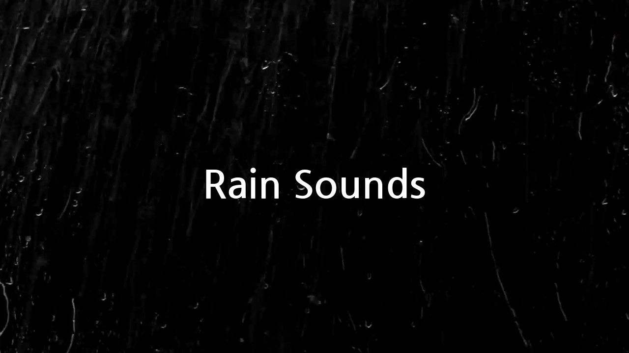 Window Rain Ambience for Calm Focus