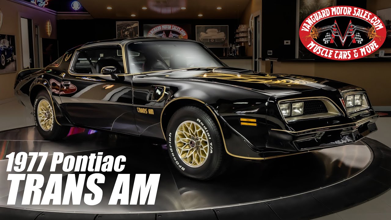 1977 Pontiac Firebird Trans Am Y82 Special Ed For Sale Vanguard Motor Sales #4570