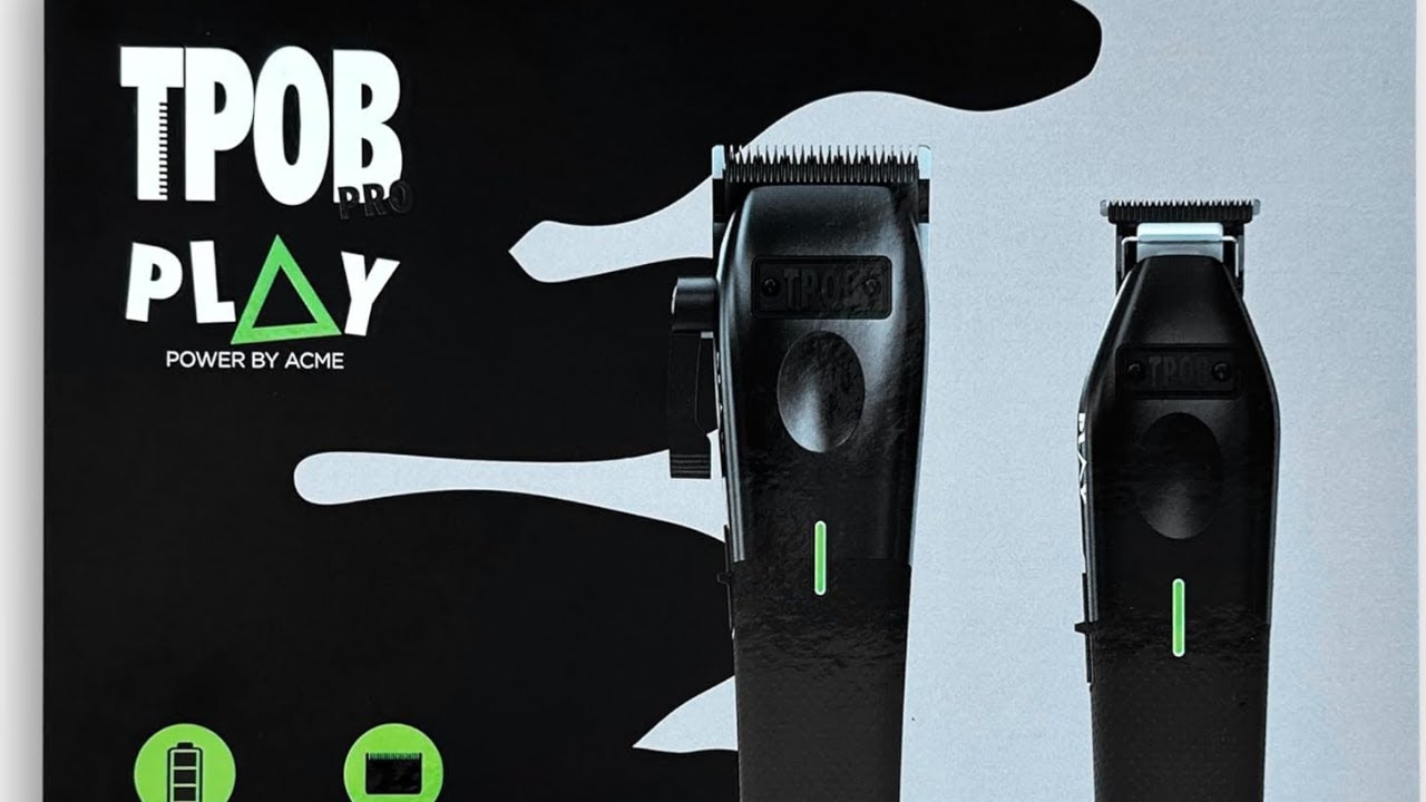 ✂️ Groom Like a Pro | TPOB Play Barber Hair Clipper & Trimmer Set