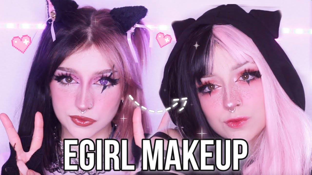 JE ME MAQUILLE EN EGIRL avec des nouveautés grave cute