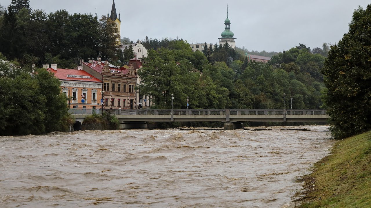 Vsetín, velká Bečva, 15. 9. 2024