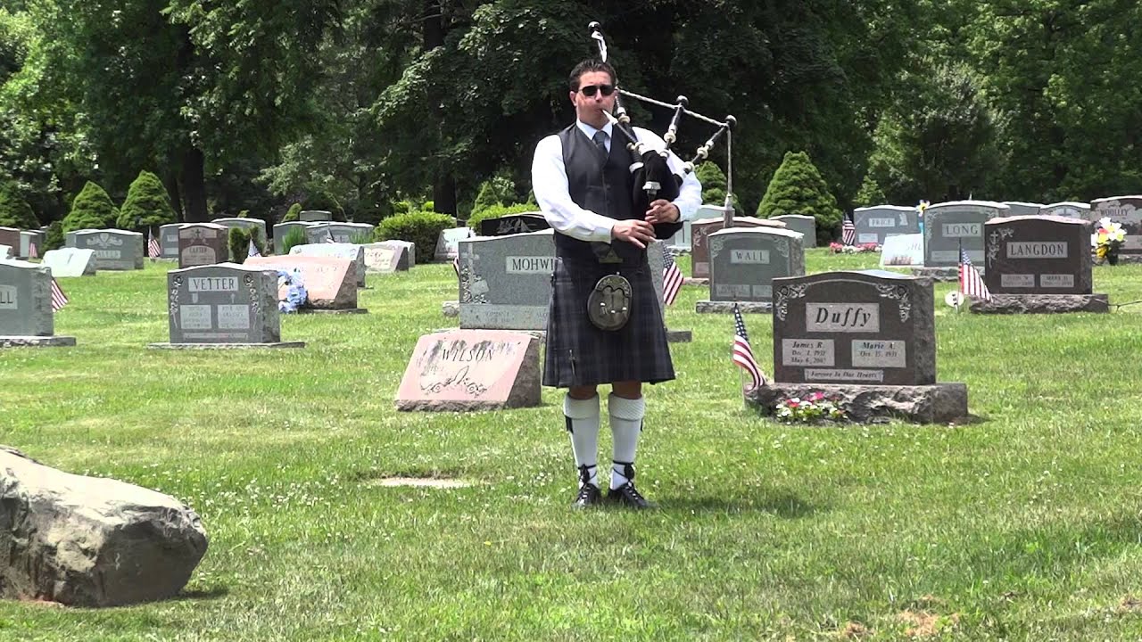 God Bless America Dirge on the Bagpipes