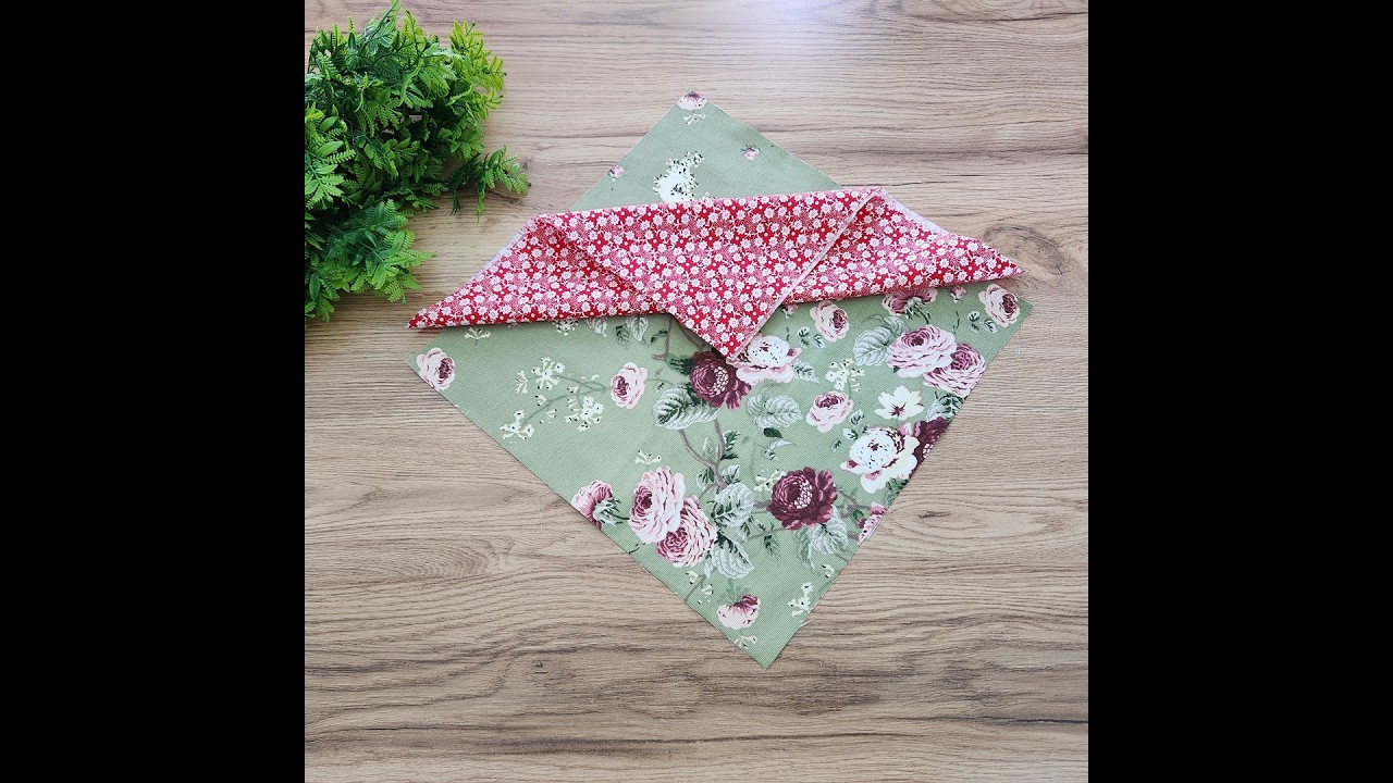 Mind-Blowing DIY Using Just 2 Pieces of Fabric! 💡🪡