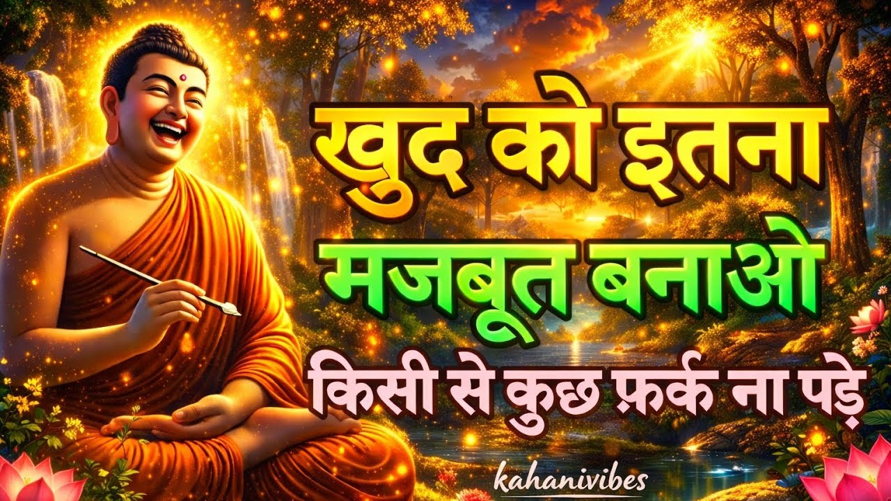 खुद को इतना मजबूत बनाओ,किसी से कुछ फर्क ना पड़े Best Buddhist Motivation quotes For Success in Life