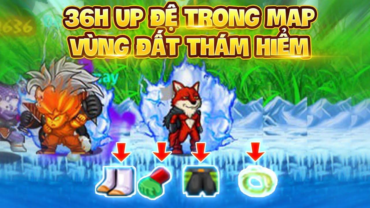NROBLUE - 36h Up đệ trong map v&ugrave;ng đất th&aacute;m hiểm sẽ như thế n&agrave;o?