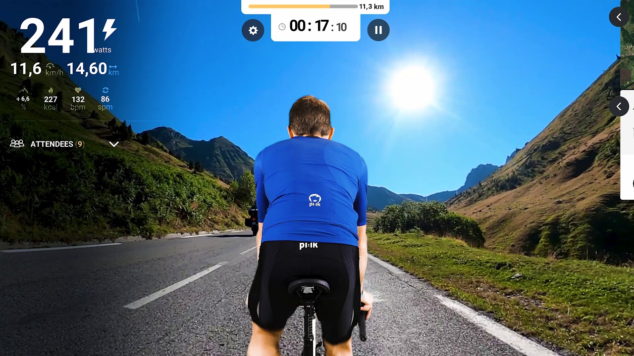 Kinomap : the indoor training app to travel the world