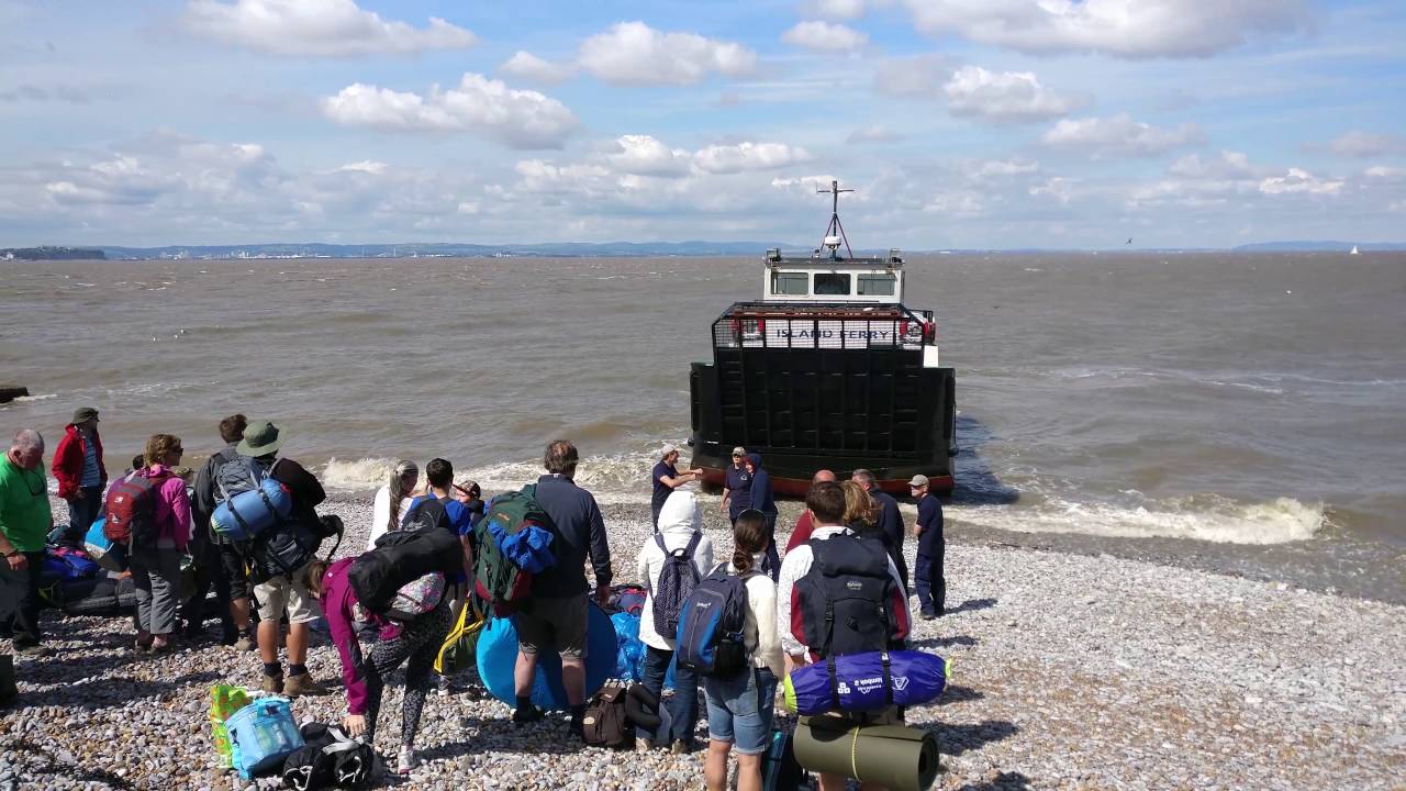 Visit to Flat Holm Island
