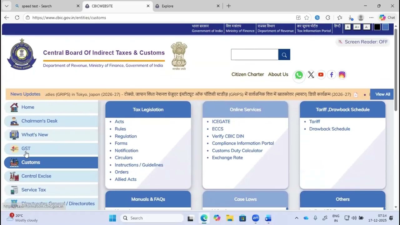 Input Tax Credit under GST - Part I