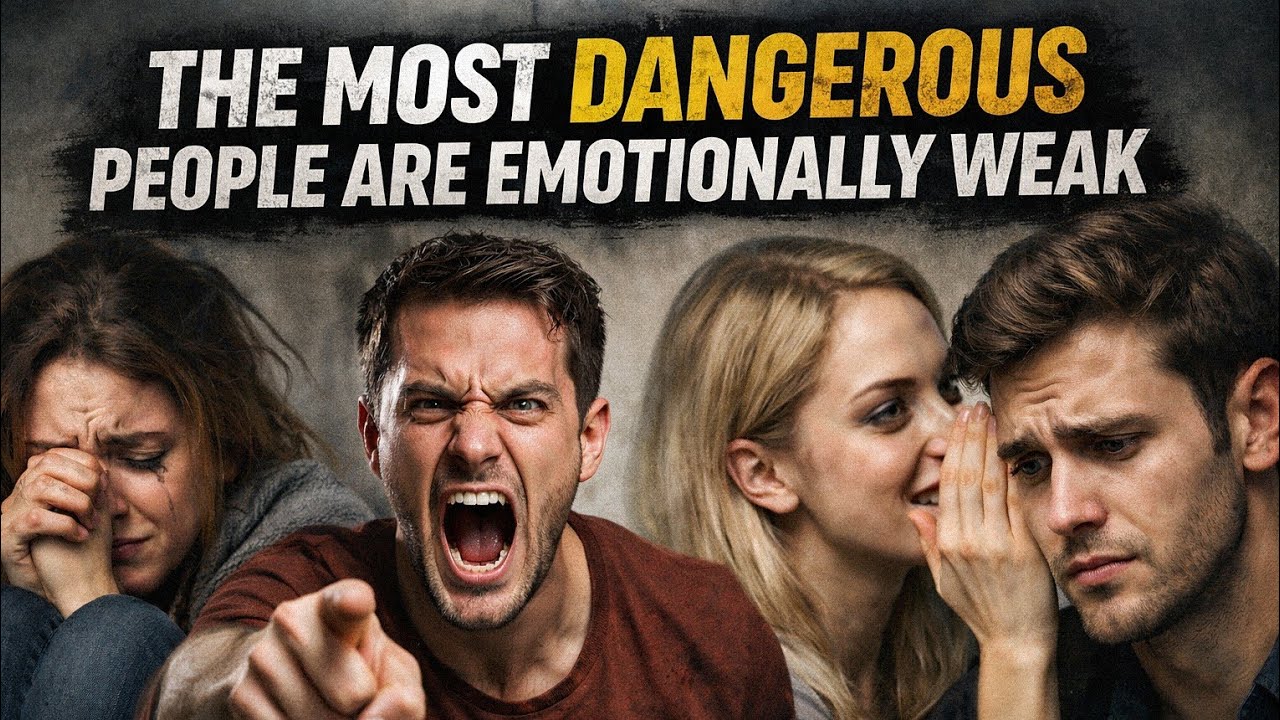 Why Emotionally Weak people Become the Most Dangerous ??? - Here's why