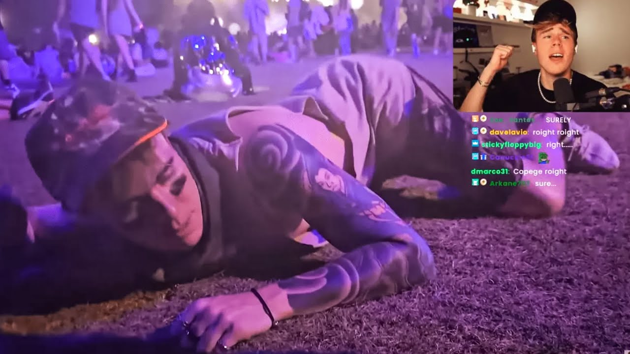 Blau Throws It Back on Fuslie's Choachella Vlog