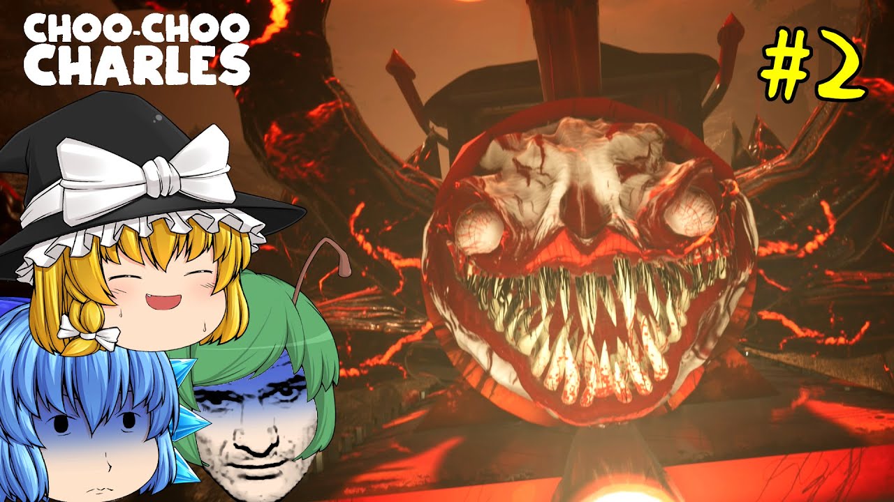 【ゆっくり実況】卵を破壊しようとしたら化け物機関車がブチキレました - Choo-Choo Charles【ホラーゲーム】#2