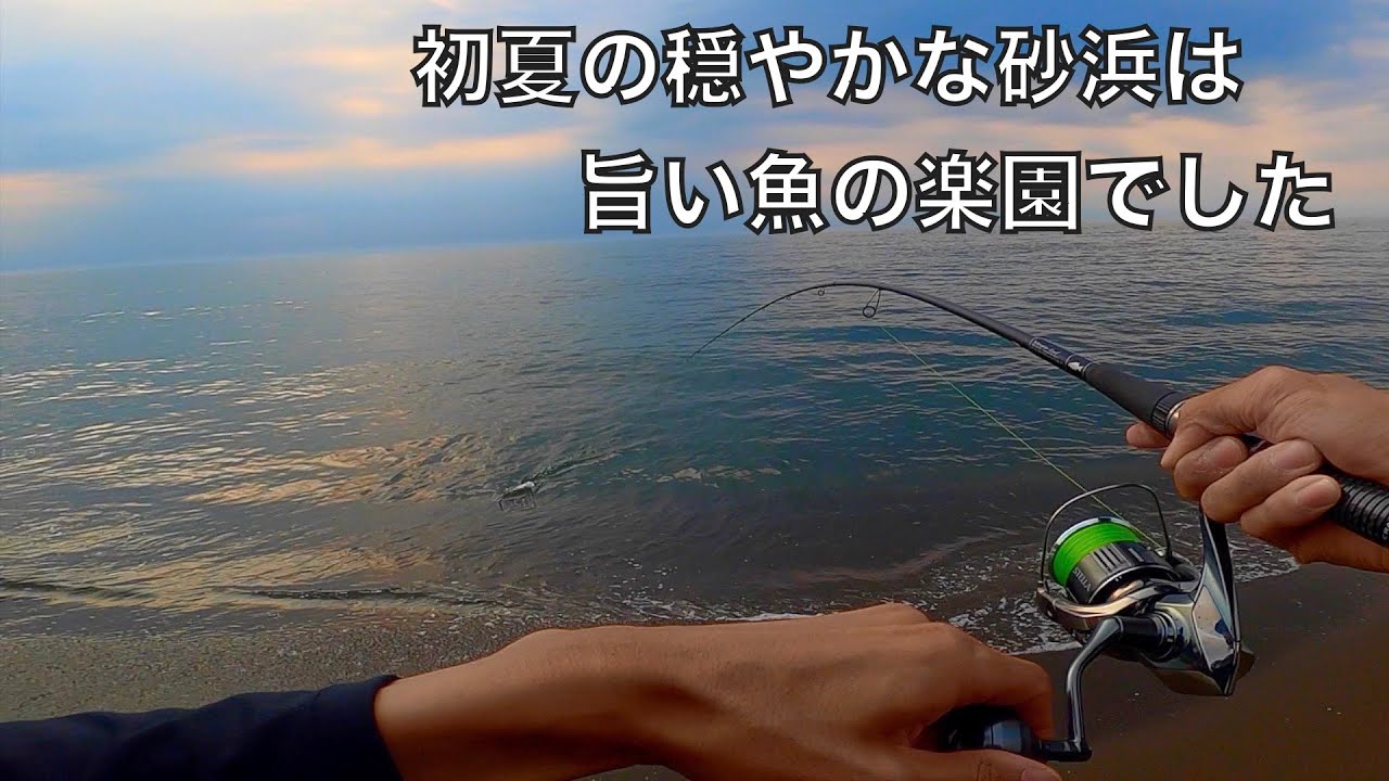 旨い魚が連発する楽園のような砂浜で釣りした話【車中泊釣り旅北海道編・第1話】