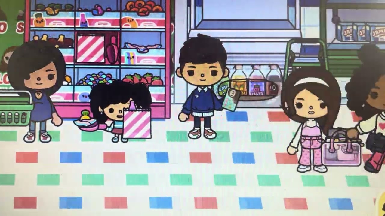 We’re going shopping in Toca Boca￼ part 1
