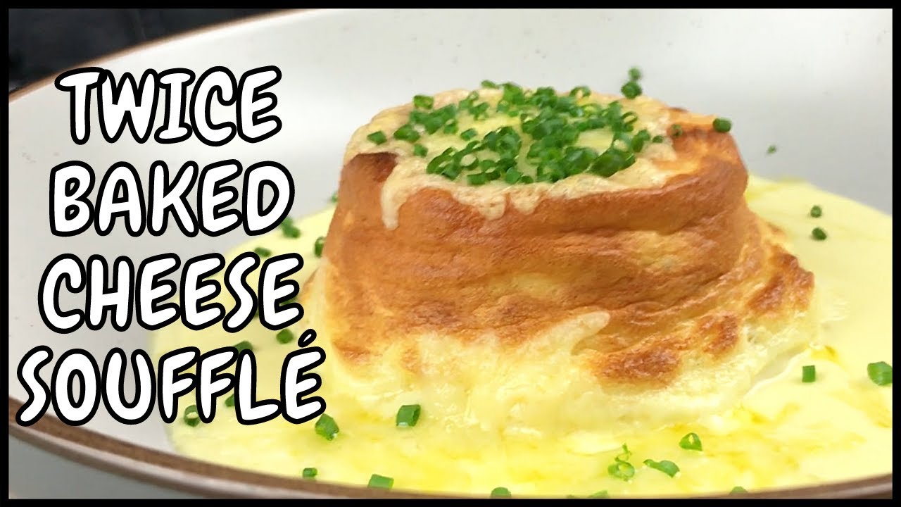 Decadent Twice Baked Cheese Souffle recipe