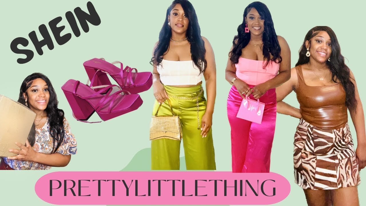 SHEIN 2023 TRY-ON HAUL | PRETTY LITTLE THING SHOE HAUL | BRUNCH AND DATE NIGHT OUTFITS