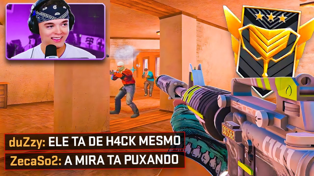TENTOU DISFARÇA MAS NO FINAL LIGOU TUDO NA RANKED! - STANDOFF 2