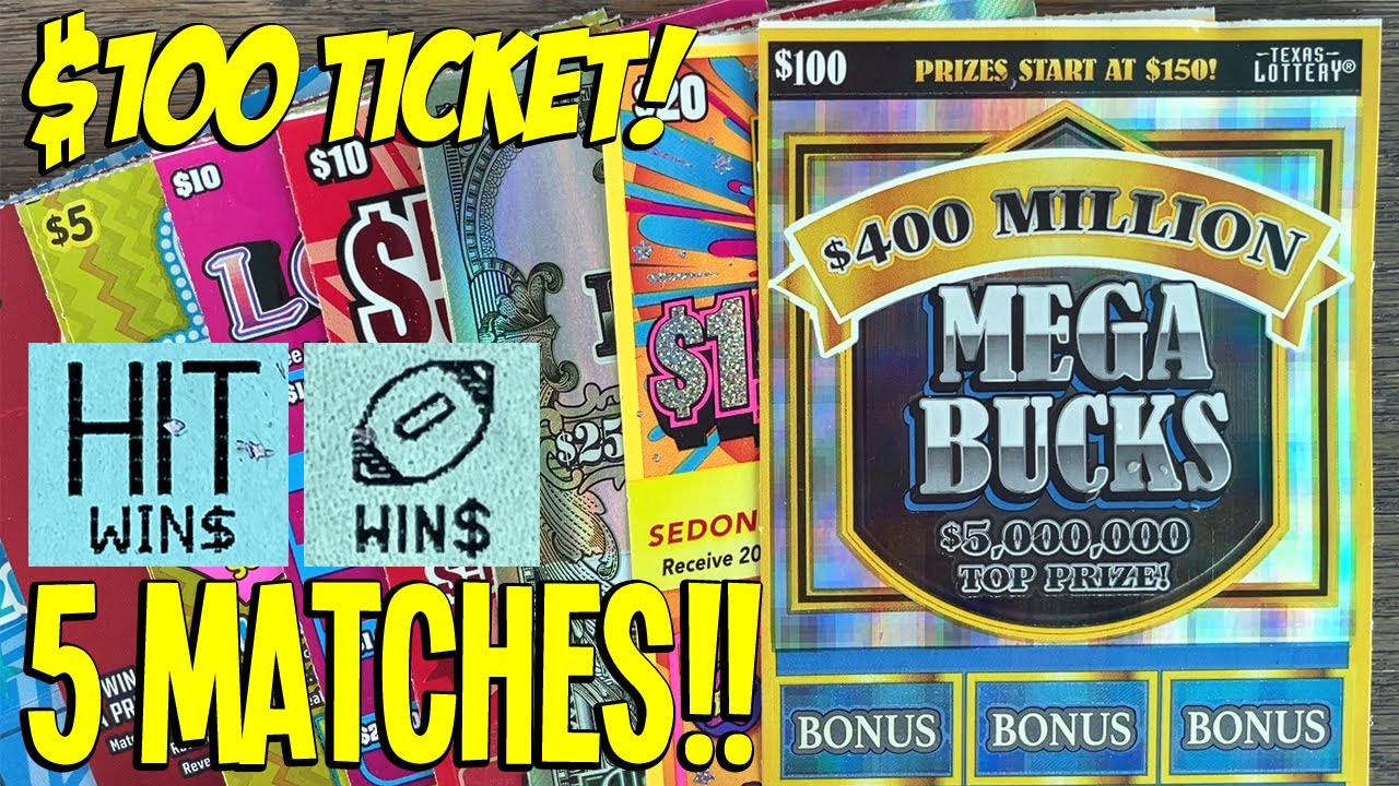 5 MATCHES!! The NEXT $100 Lottery Ticket!