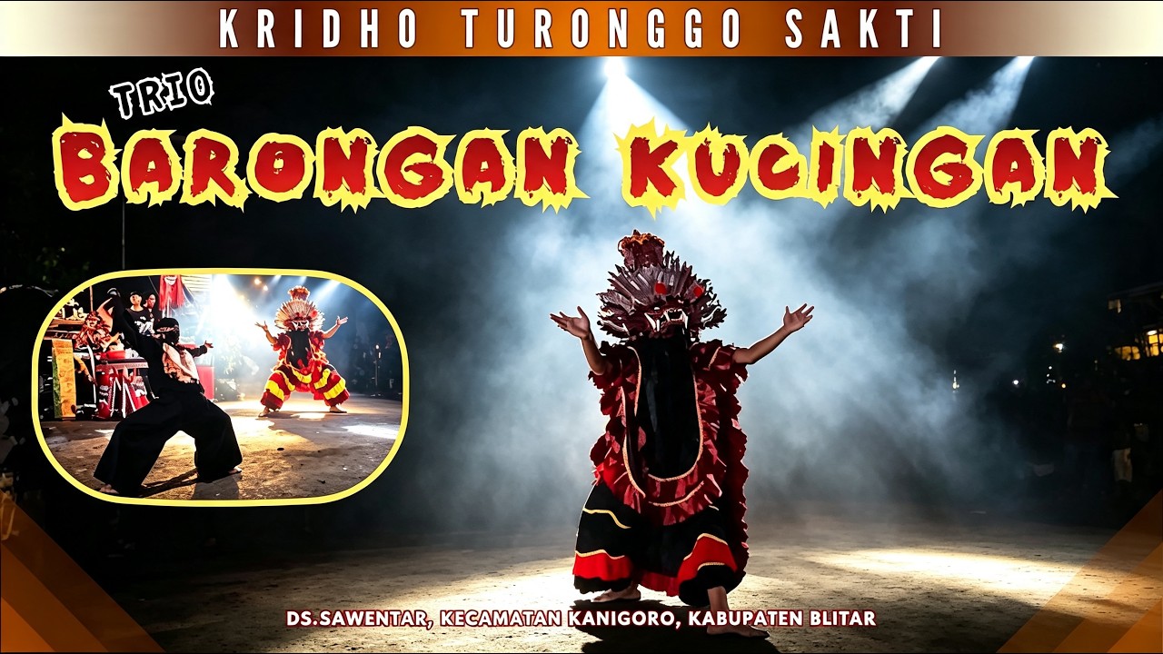 Barongan Kucingan Kridho Turonggo Sakti d Desa Sawentar | Kucingan Blitaran