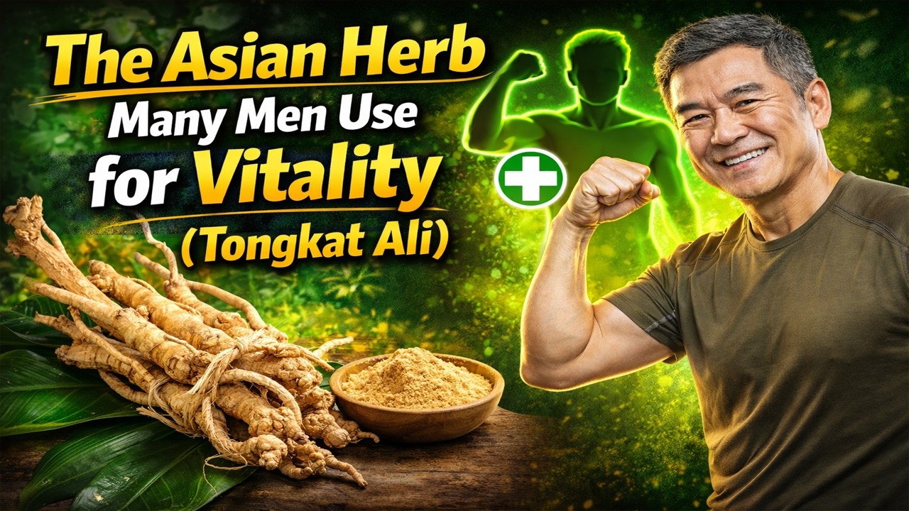 The Asian Herb Many Men Use for Vitality (Tongkat Ali). Mens Health. Enlarged Prostate Treatment