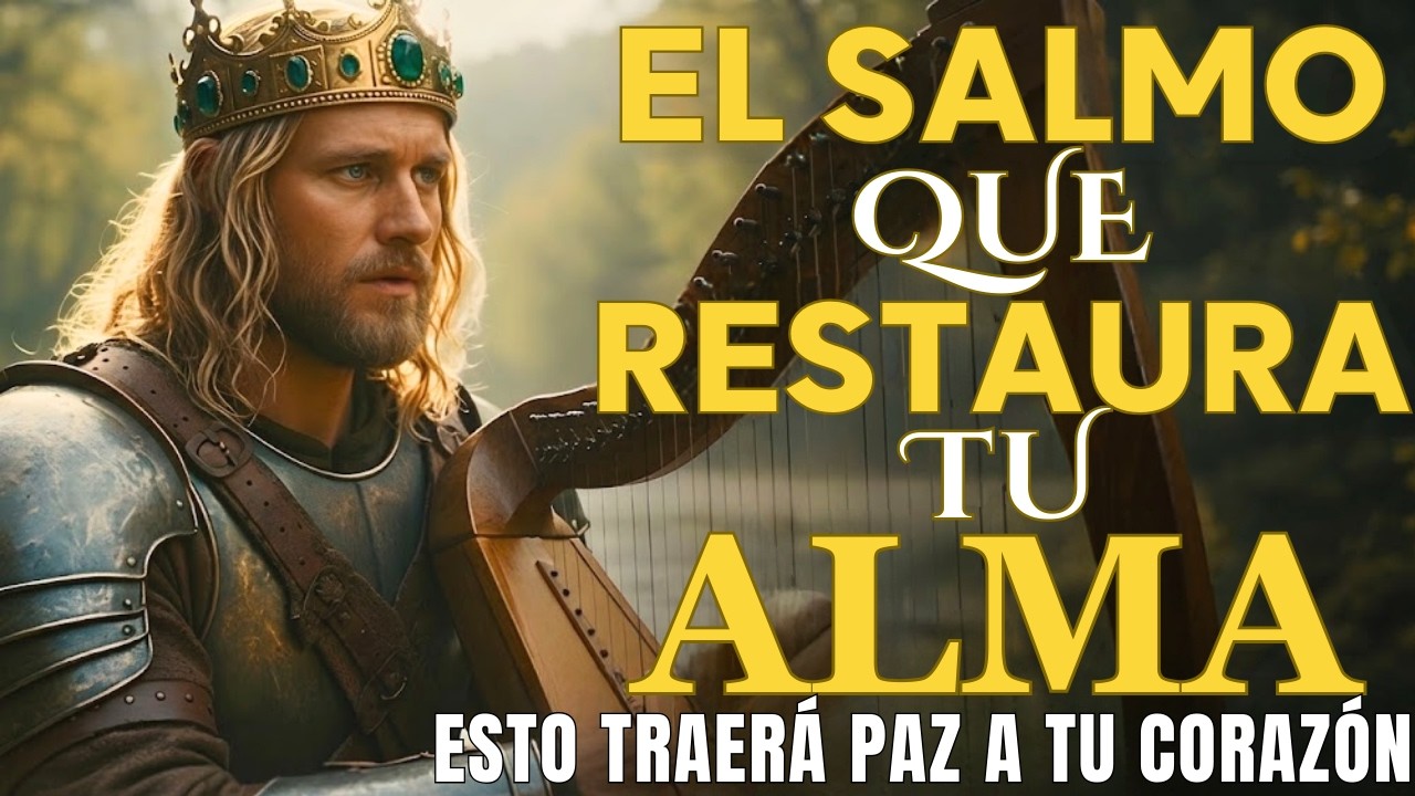 SALMOS PARA SANAR Y RESTAURAR TU ALMA | Salmos que David Cantaba Con Poder #salmos #músicahebrea