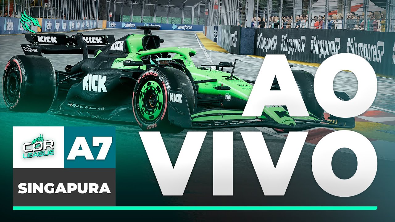 F1 25 - SÉRIE A7 - SINGAPURA | ETAPA 07  - CDR LEAGUE - T14