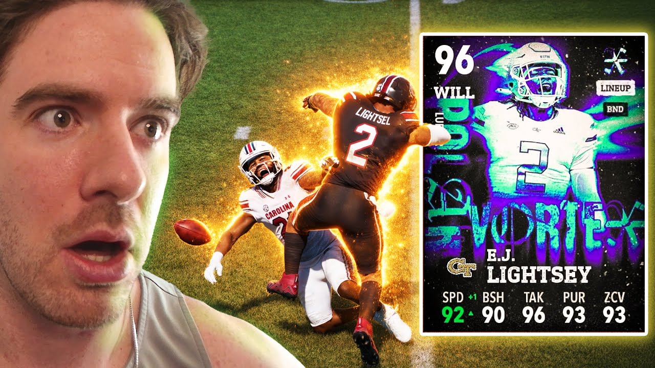 *FREE* E.J. Lightsey TAKES OVER vs RANKED GOD SQUADS! NMS Ep59 College Football 26