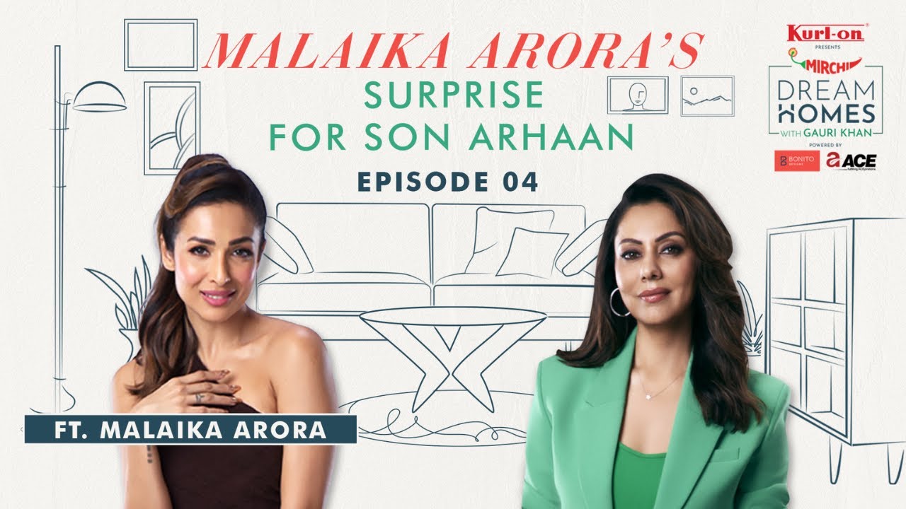 Malaika Arora’s Son Arhaan Khan’s Bedroom get's redesigned | Ep 4 | Dream Homes with Gauri Khan