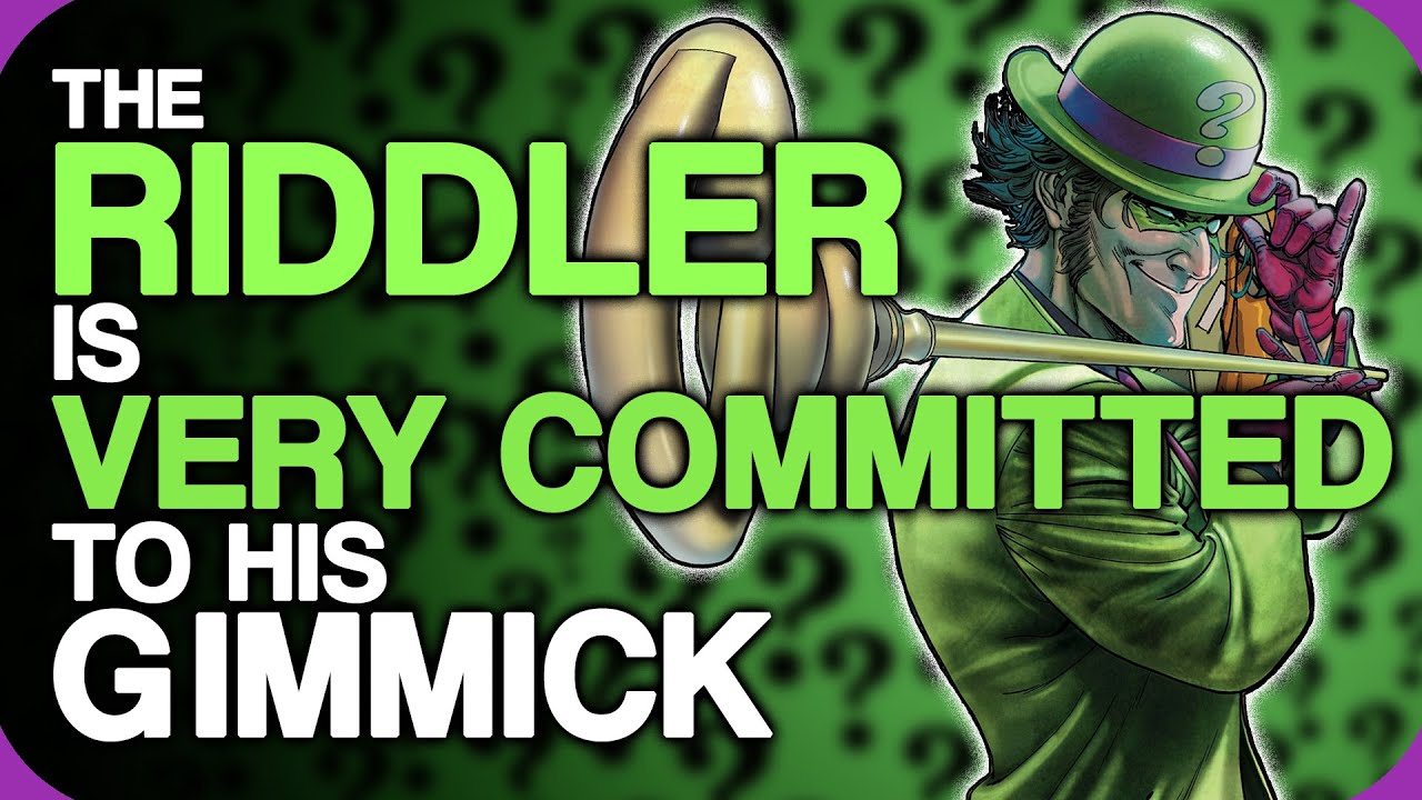 The Riddler Is Very Committed To His Gimmick | Wiki Weekdays