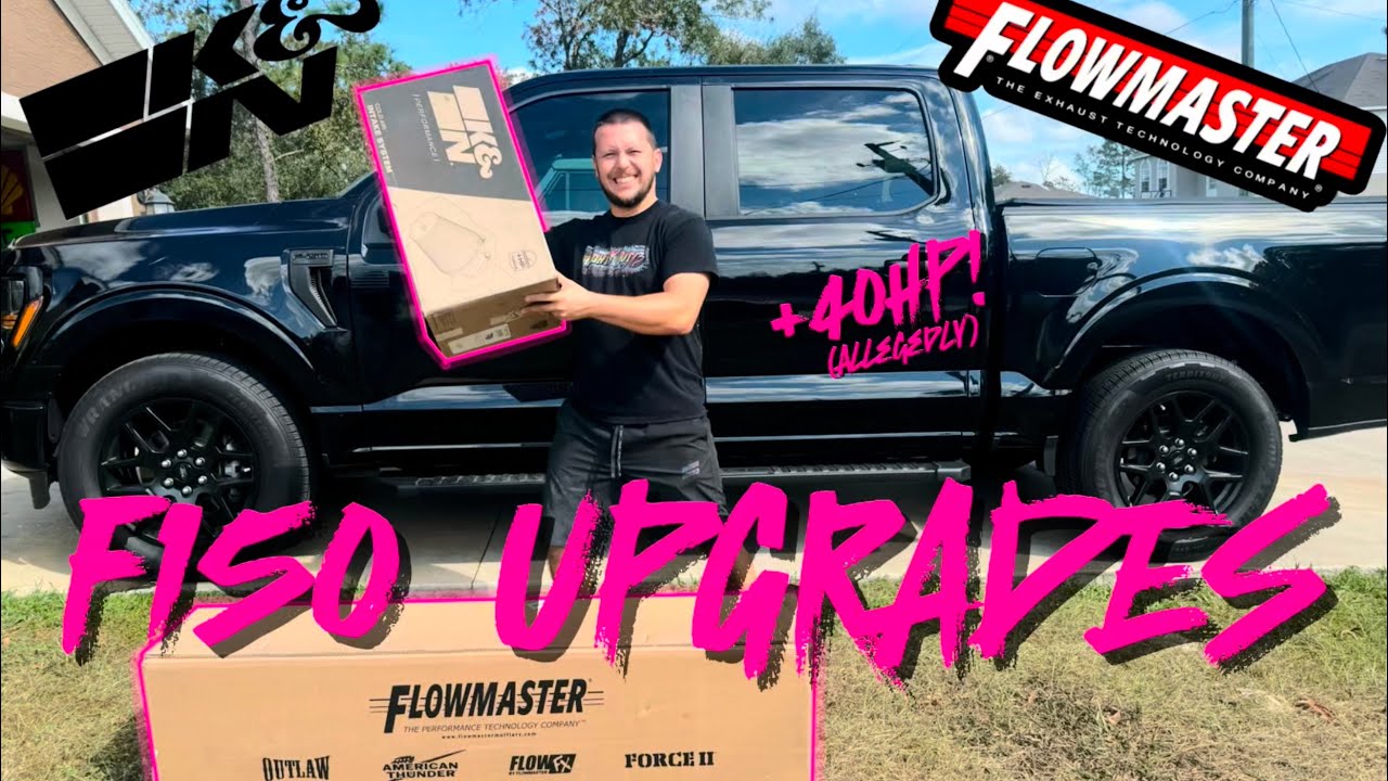 How to Install 2024 F150 Cold Air Intake & Catback Exhaust!!!