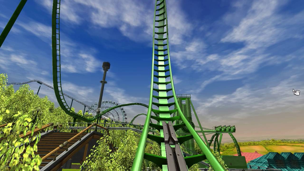 Helix Liseberg. 8 inversioner.