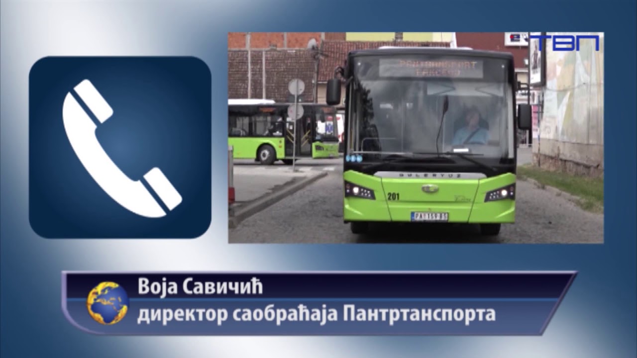 TV Pančevo - Pantransport: Novi red vožnje od danas