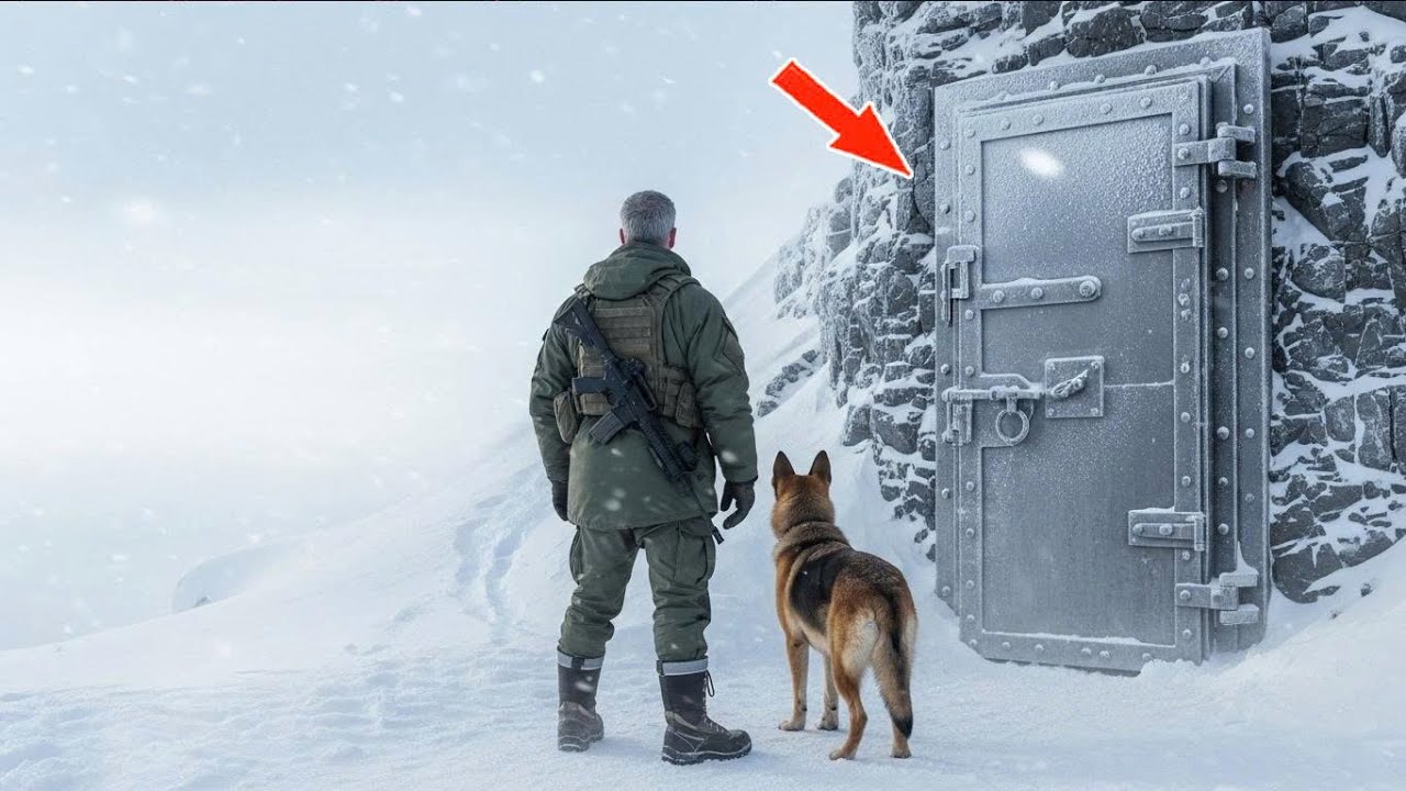 The Veteran and His Dog Found a Door in the Cliff — What Lies Inside the Mountain???